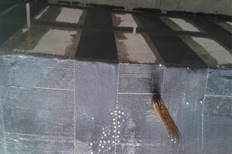 大荔楼板使用碳纤维加固